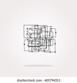flat Technology Icon Vector