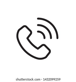 flat telephone , call, communication , dial, hotline,  phone, service, support, icon symbol sign, illustration logo template, vector, eps 10