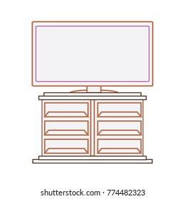 flat television icon