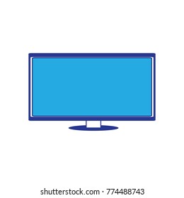 flat television icon