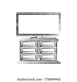 flat television icon