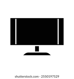 Flat television icon vector design templates simple and modern