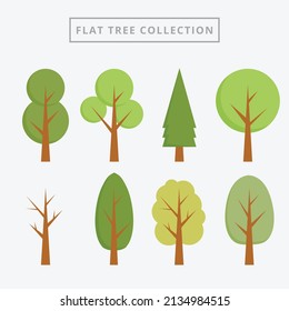 Flat tree collection set vector