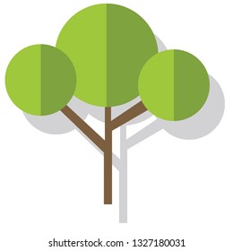 Flat Tree Icon