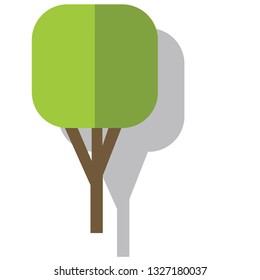 Flat Tree Icon