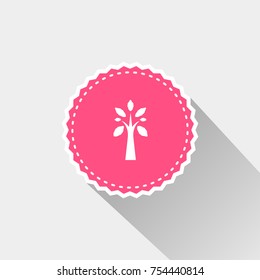 flat tree icon