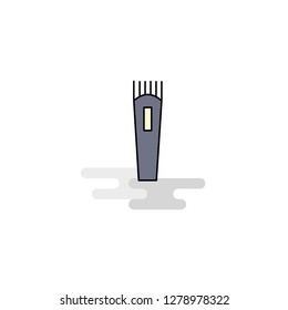 Flat Trimmer  Icon. Vector