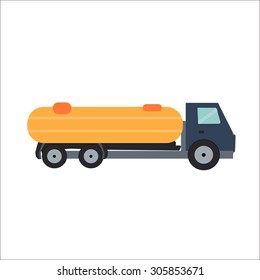 Flat Truck Vector Illustration EPS10