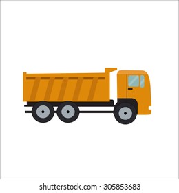 Flat Truck Vector Illustration EPS10