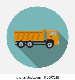 Flat Truck Vector Illustration EPS10