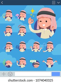 flat type Arab boy sns
