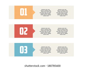 Flaches UI Modernes Style Minimalistische Banner