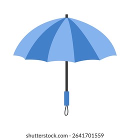 Flat umbrella illustration. Cartoon umbrella.Vector illustration.