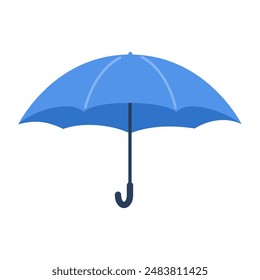 Flat umbrella illustration. Cartoon umbrella. Vector format file