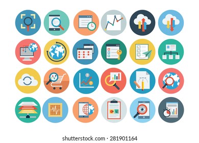 Flat Universal Web Vector Icons 2