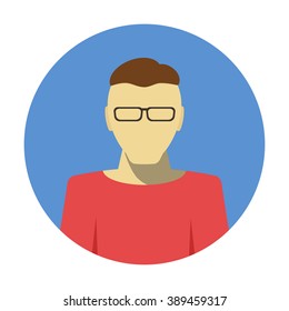 Flat User Icon.