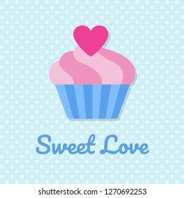 FLAT VALENTINES DAY CARD