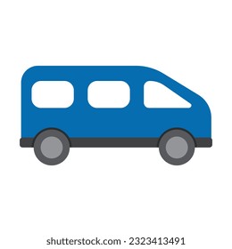 ilustración de la camioneta plana sobre fondo blanco, pinza de refrigerador, 