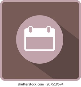 Flat Vector Calendar Icon