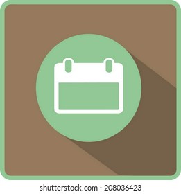 Flat Vector Calendar Icon