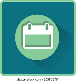 Flat Vector Calendar Icon