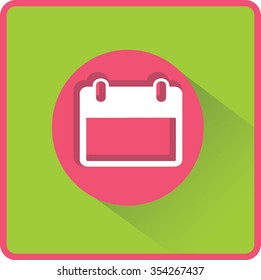 Flat Vector Calendar Icon
