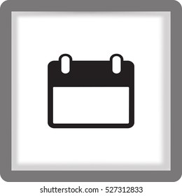 Flat Vector Calendar Icon