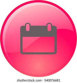 Flat Vector Calendar Icon