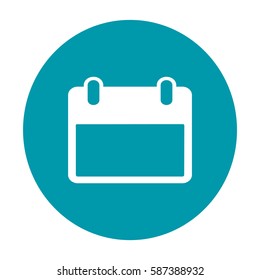 Flat Vector Calendar Icon