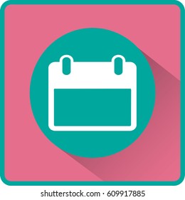 Flat Vector Calendar Icon