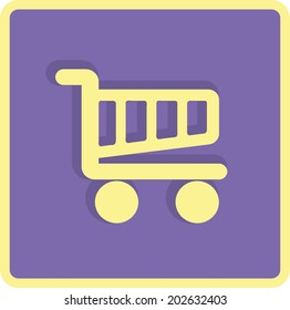 Flat Vector Cart Icon