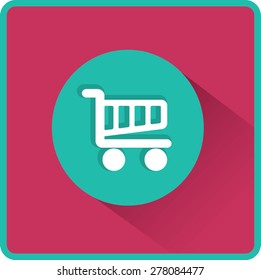 Flat Vector Cart Icon
