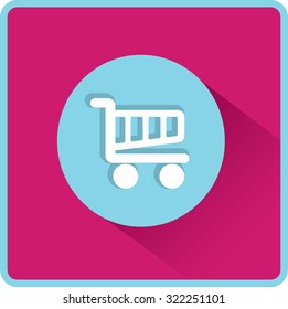 Flat Vector Cart Icon