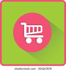 Flat Vector Cart Icon