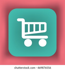 Flat Vector Cart Icon