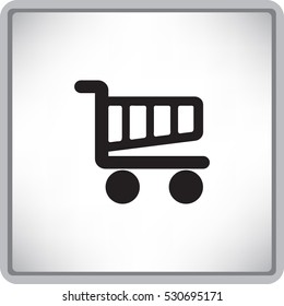 Flat Vector Cart Icon