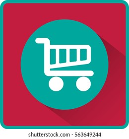 Flat Vector Cart Icon