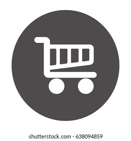 Flat Vector Cart Icon