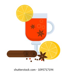 Flat vector cartoon illustration. Objects isolated on a white background.