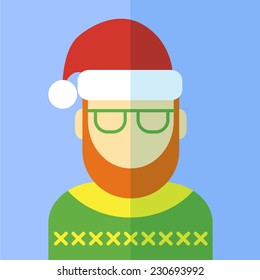 Flat vector characters