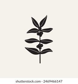 Dibujo de planta de Vector plano