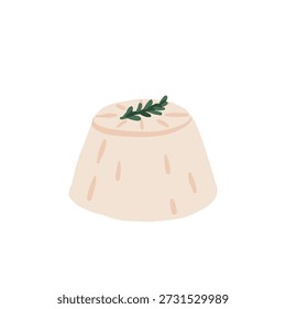Conjunto de productos lácteos y quesos de Vector plano aislado sobre fondo blanco. Leche, mantequilla, huevos, nata, yogur, requesón, parmesano, cheddar, queso azul, cubitos de queso, colección de productos lácteos