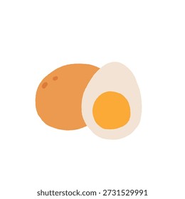 Conjunto de productos lácteos y quesos de Vector plano aislado sobre fondo blanco. Leche, mantequilla, huevos, nata, yogur, requesón, parmesano, cheddar, queso azul, cubitos de queso, colección de productos lácteos