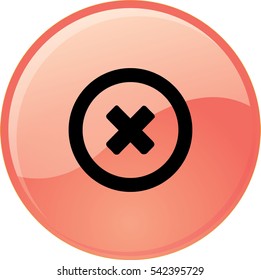 Flat Vector Delete Icon