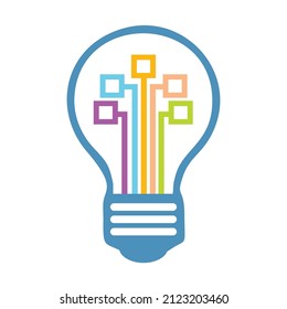 flat vector design illustration lamp