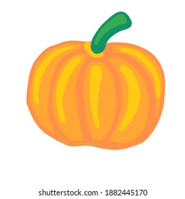 Flat vector with fruit and vegetables motif