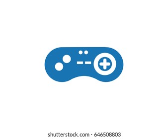 Flat Vector Game Pad Icon