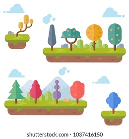 Flat Vector Game Set