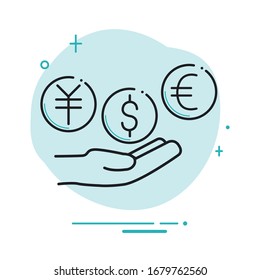 Flat Vector Graphic Business Icon 
