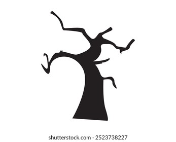flat vector happy halloween greeting card, banner
